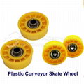 Conveyor Wheel Conveying Pulley Plastic Roller Metal Roller
