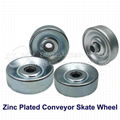 Conveyor Wheel Conveying Pulley Plastic Roller Metal Roller