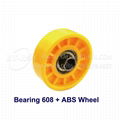 Conveyor Wheel Conveying Pulley Plastic Roller Metal Roller