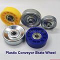 Metal Fulai Wheel Convey Roller Wheel Metal Track Guide Transporation Rollers