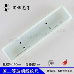 manufactures glass scale standard glass scale  glass ruler measuring length