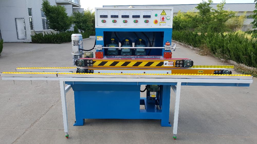 Straight Line 45 degree Glass edging polishing machine  3