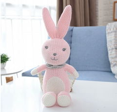 High Quality Knit Unicorn Toy Handmade Crochet Toy Handmade Children Unicorn Toy