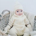 Kid Boutique Clothing Romper Cotton Fit Long Sleeve Jumpsuit Baby Romper with Ho 1