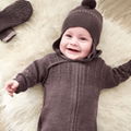 Kid Boutique Clothing Romper Cotton Fit Long Sleeve Jumpsuit Baby Romper with Ho 2