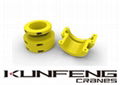 Polyurethane Bend restrictor includes multiple bend restrictor sections 1