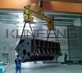 90-360° load turning device with double electric hoist origin China