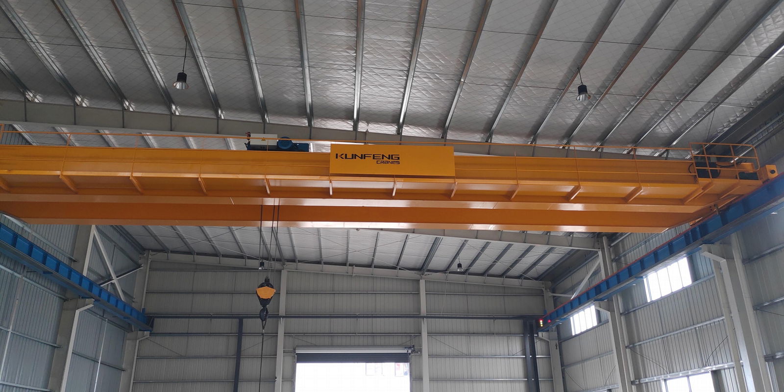 European Electric Hoist Double Girder Overhead Crane 3