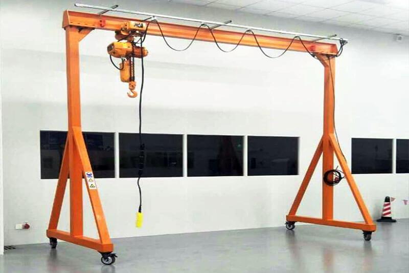 Portable Trackless Walking Gantry Crane 2