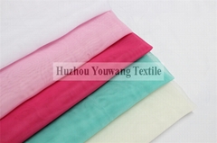 Dyed Polyester Voile Fabric