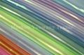 Plain Rainbow Organza Fabric