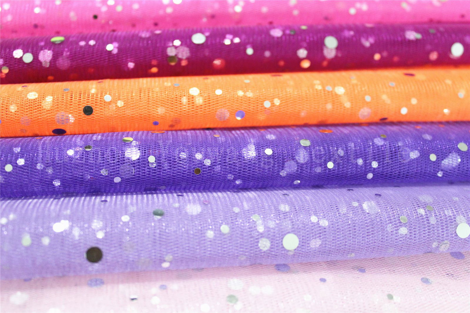 Sequins Tull Fabric 2