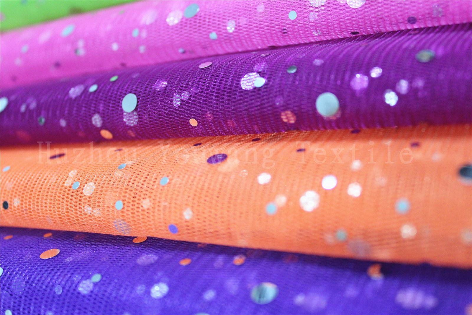Sequins Tull Fabric 3