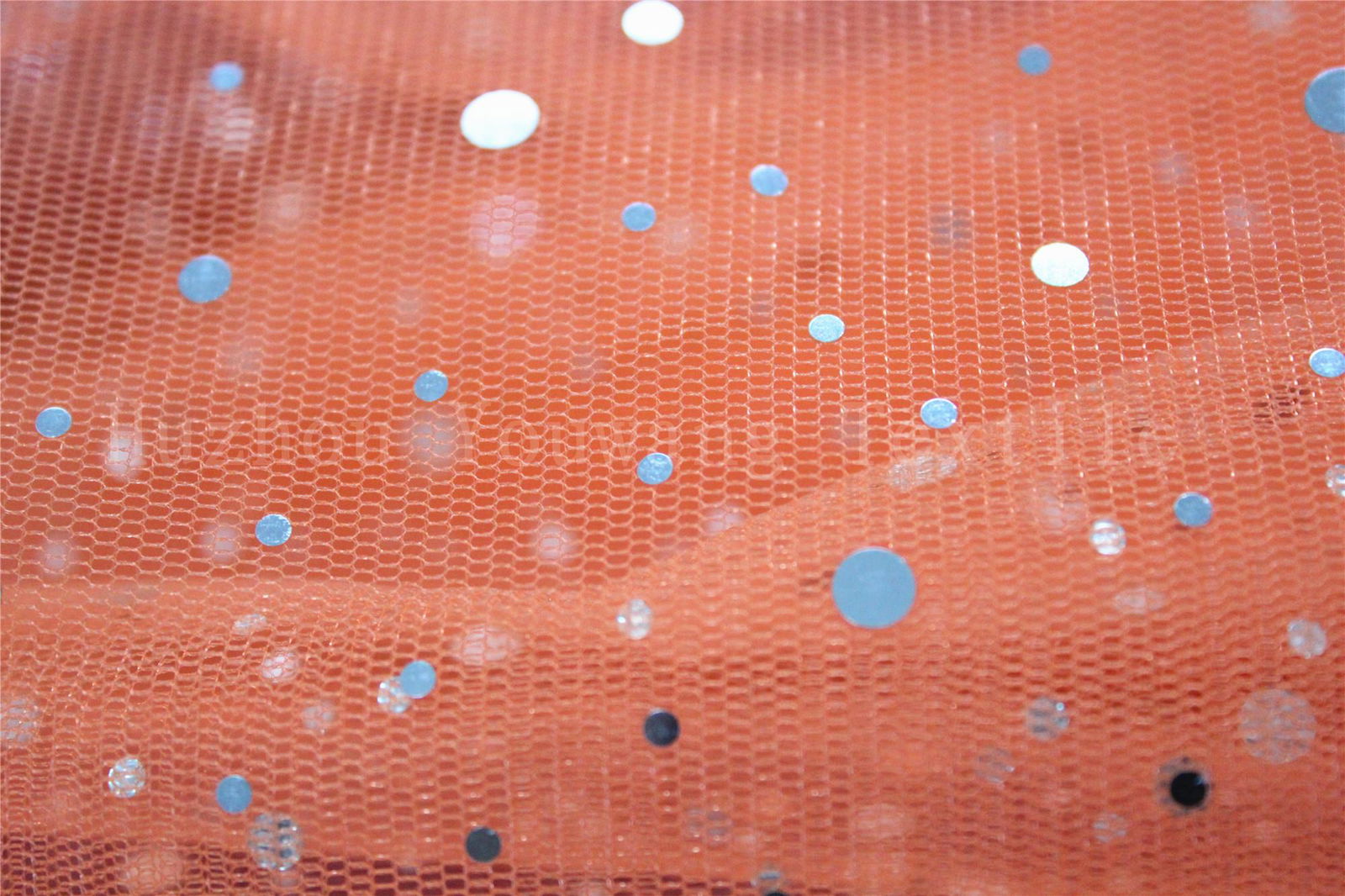 Sequins Tull Fabric 4