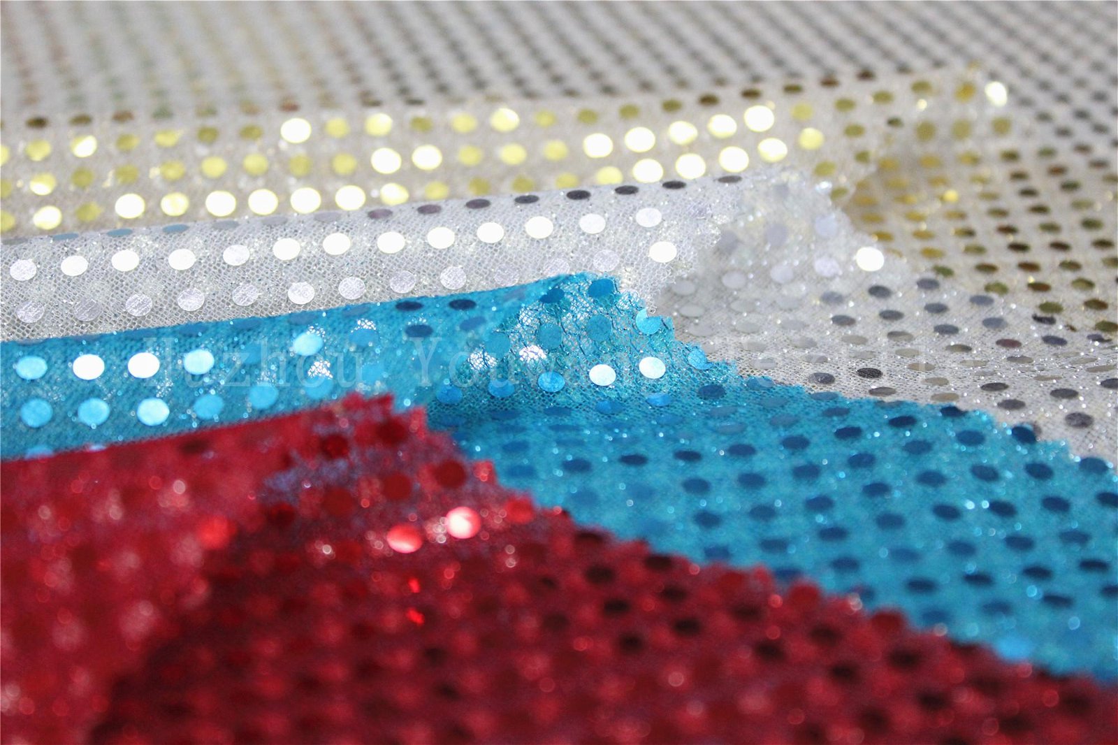 3MM Sequins Knitted Fabric 3