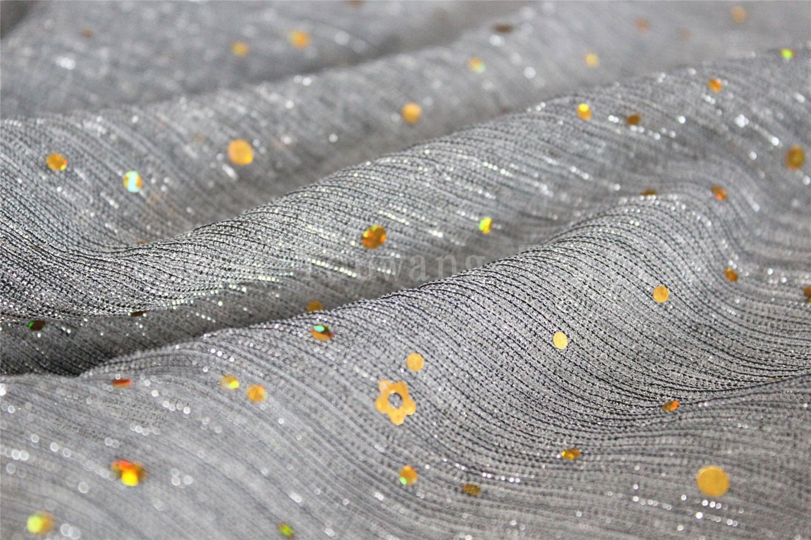 Sequins Elastic Lame Fabric 2