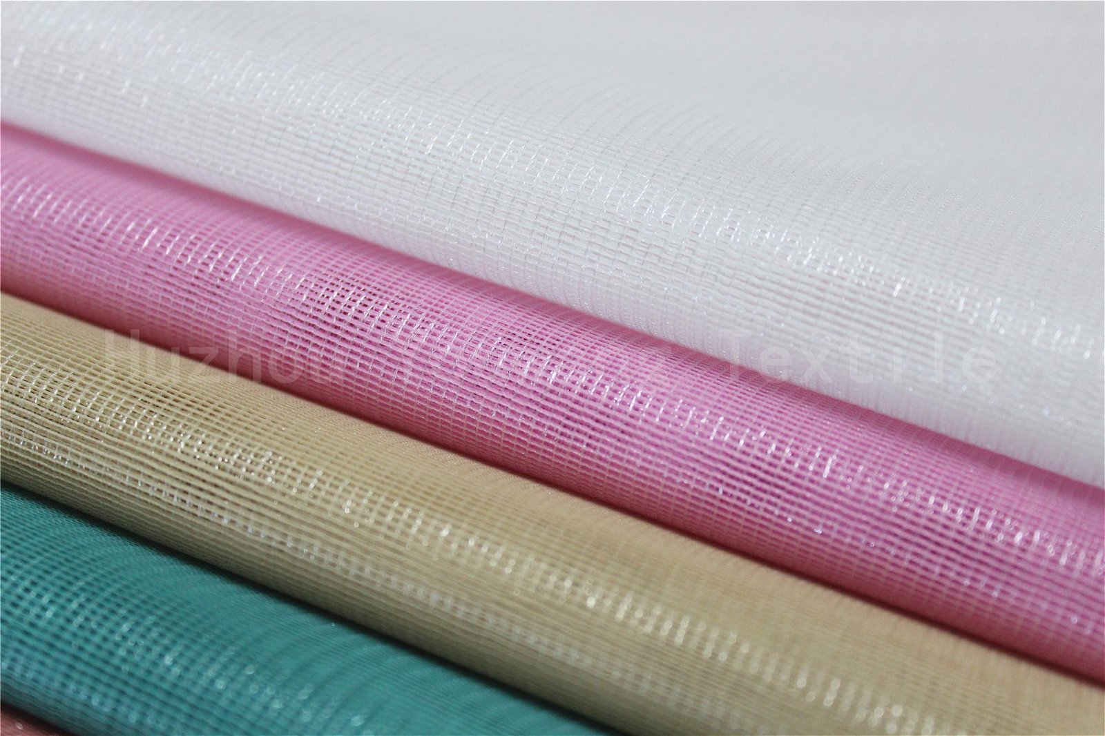 Shiny Tull Fabric For Curtain Using 4