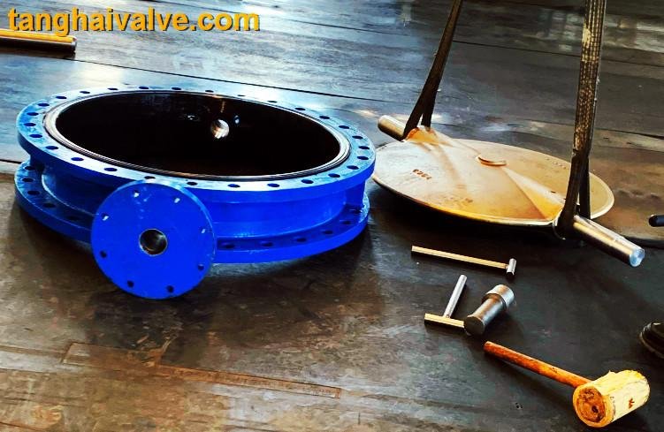 Double flange butterfly valve 4