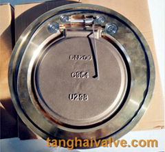 Single-disc swing check valve