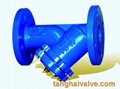 Strainer valve