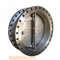 Wafer type dual plate check valve: metal