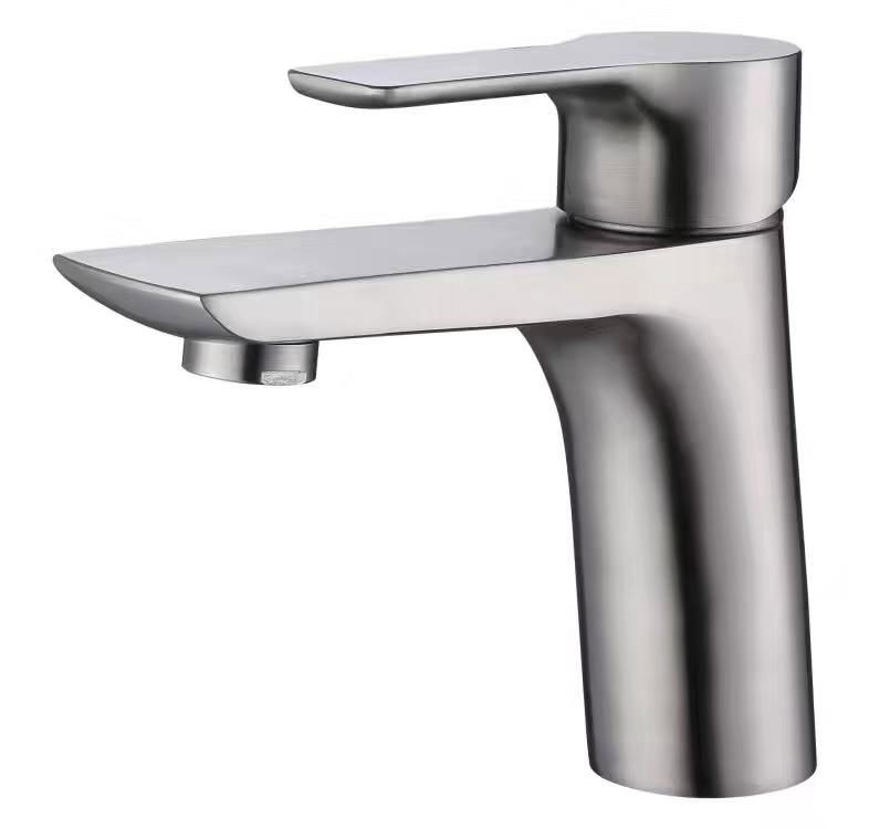 Kaiping Factory Stainless Steel 304 Hot and Cold Basin Faucet 3