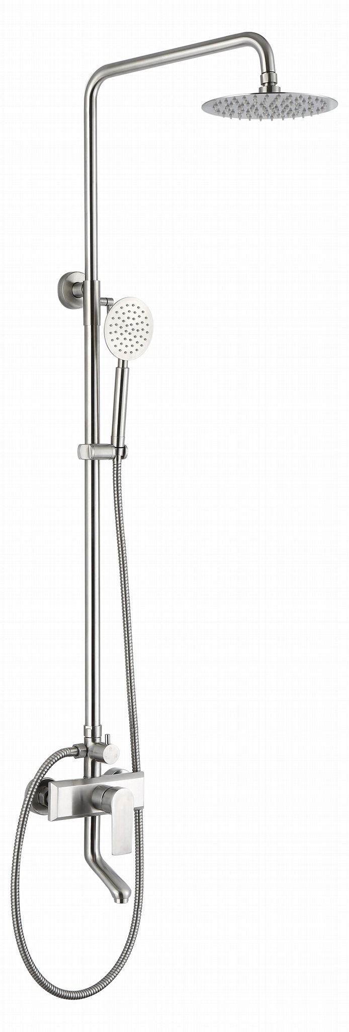 SUS 304 Single Handle Bathroom Hot Cold Water Shower Faucet