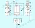 30mm長行程框架推拉式電磁鐵 4