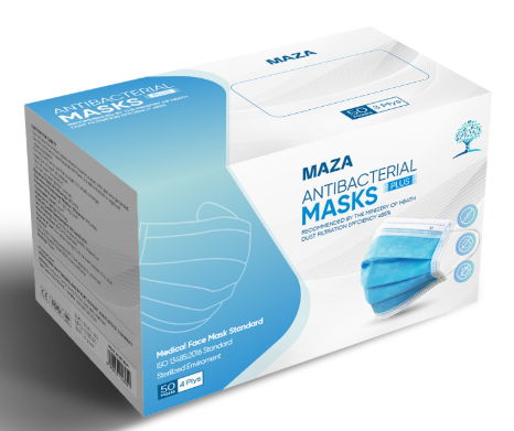 Medical masks: MAZA Plus 4 layers