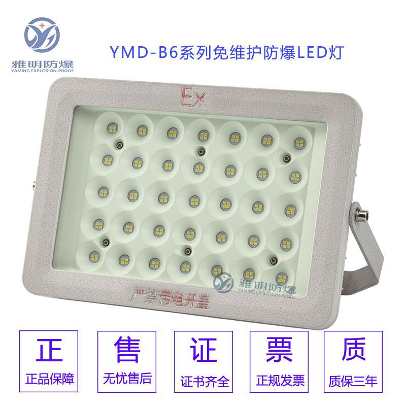 LED防爆灯100W LED防爆泛光灯100W 100W防爆LED投光灯  5