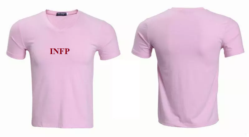 Plain V Neck T-Shirt 2