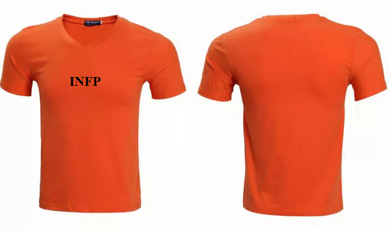 Plain V Neck T-Shirt 3