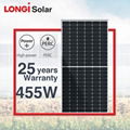 LONGI solar mono Half cell solar panels 420w 425w 430w 440w photovoltaic solar 1