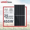 LONGI solar mono Half cell solar panels 420w 425w 430w 440w photovoltaic solar