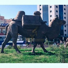 Customize Bronze Camel Sculpture For