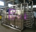 easy cleaning 5T/h tubular sterilizer with GPM standard