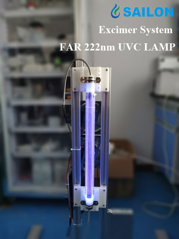 FAR 222nm UVC LAMP 835mm 120W Excimer system Germicidal