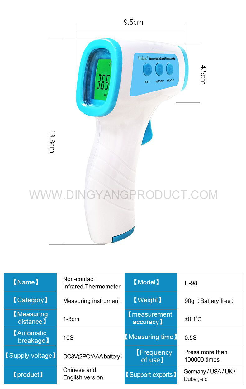 Forehead Thermometer for Adults  Non Contact Thermometers 3