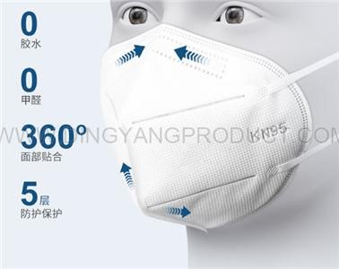 ffp2 Mask  Disposable Face Mask 5 Layer ffp2 Nonwoven Face Shields with Earloop 2