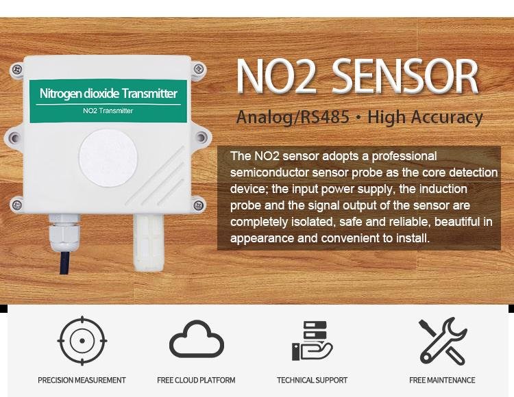 Factory Price High Accuracy Analog RS485 Nitrogen Dioxide Detector Gas Meter No2 4