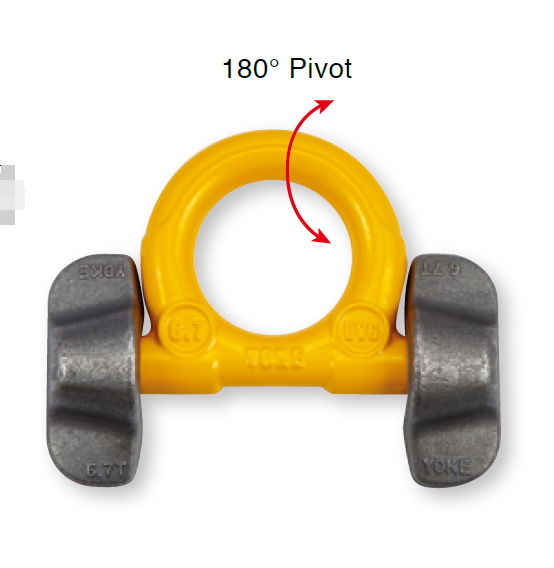 焊接型吊耳31T YOKE原裝進口焊接弔環 雙耳焊接環8-082