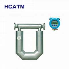 4-20mA SS304 SS316 DN5-DN200mm Flange Connection Oil Coriolis Mass Flow meter