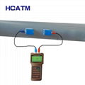 Easy installation Hand Held Ultrasonic Mini Water Oil Flow Meter GMF200-H