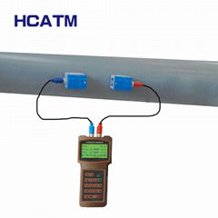 Easy installation Hand Held Ultrasonic Mini Water Oil Flow Meter GMF200-H