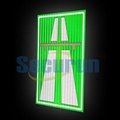 Reflective traffic signs noctilucence