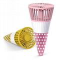 Portable Rechargeable Ice Cream Shaped Battery Fan 1