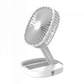 Rechargeable Folding Desk Fan