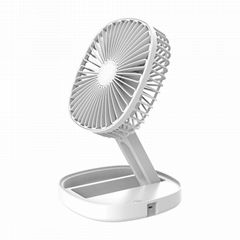 Rechargeable Folding Desk Fan