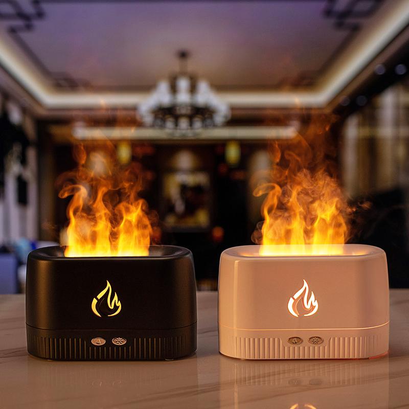 2022 New Design Flame Aroma Diffuser