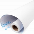 PVC Self adhesive vinyl white wraps 1